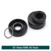 OZXWL 2/5-Piece NBR Oil Seal TC-10, 10 mm ID, Double-Lip Shaft Seal view 3