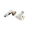 DQFOCPHHAA 2pc 8mm Male Thread L-Type Metal Spring Cap Oil Grease Cups, Silver Tone view 1
