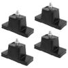 CIYODO 4-Piece Air Conditioner Shock Absorbers, Anti-Vibration Mats, Durable Rubber Furniture Pads view 1