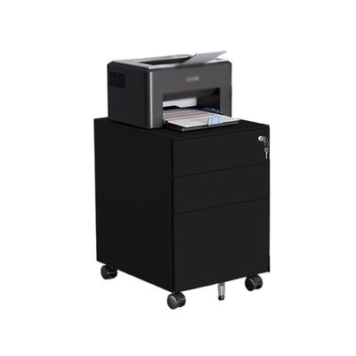 METTEOR Mobile Steel File Cabinet with Lockable Drawer