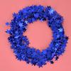 7.5m Star Garland - Blue view 4