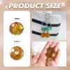 TOAOB 1050 Pcs Brown Faceted Glass Beads 4mm view 2