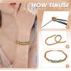 TOAOB 1050 Pcs Brown Faceted Glass Beads 4mm view 4