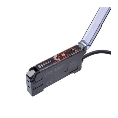 AIRUIXI Photoelectric Sensor Fiber-Optic Sensor Amplifier LS04-18N, 3-Wire NPN NO, NA11, Diffuse/Through-Beam, M3 M4 M6, EX-DN10 (E3X-NA11)