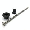 ZQINGQING Titanium Bicycle Quick-Release Rear Wheel Skewer, 113 mm (C Line Silver) view 3