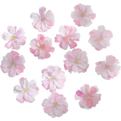 Artificial Flowers, Small Silk Plum Blossoms, 50 Pieces