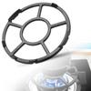 GOWEILE Cast Iron Wok Support Ring, Non-Slip Gas Ring for Moka Pots, Small Pots, Iron Woks and Most Cooktops view 1