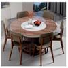 Clear PVC Tablecloth, 2 mm Thick, Round, Washable and Waterproof view 3