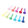100 Multi-Colored Paper Fasteners, Mini Brads view 2