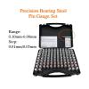 Pin Gauge Set, 0.16–6.00 mm Range, 51/91/99/101 Pieces, 0.01/0.05 mm Increments, Precision Steel, Custom Pin Gauges for Carpentry and Inspection, High Accuracy (0.50–1.00 mm, 51 Pieces) view 4