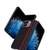 QJONSIU Case for Google Pixel 10 Pro Fold, Ultra-Thin Anti-Scratch PC Case, Carbon Fiber Texture, Black view 2
