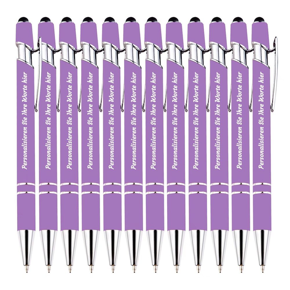 Custom 2-in-1 Stylus/Ballpoint Pens, 300 Pens with Custom Text