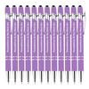 Custom 2-in-1 Stylus/Ballpoint Pens, 300 Pens with Custom Text view 1