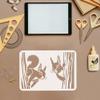 FINGERINSPIRE 2-Pack Squirrel Stencils view 3
