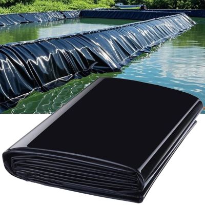 MarxaN Heavy-Duty Pond Liner, 5 x 8 m, 7 x 10 m, 8 x 12 m, 10 x 15 m, Black Membrane for Outdoor Ponds, Waterfalls, Fountains, and Artificial Lakes (7 x 8 m)