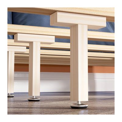 Solid Wood Adjustable Bed Frame Support Leg, 14 cm