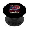 Best Truckin' Father-in-Law Ever Father's Day US Flag Driver Adhesive PopGrip view 1