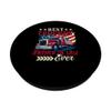 Best Truckin' Father-in-Law Ever Father's Day US Flag Driver Adhesive PopGrip view 2