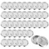 Round Ventilation Grilles, 2 in, Stainless Steel, 40-Pack view 1