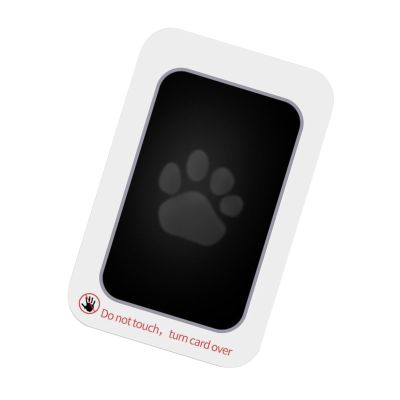 Inkless Paw Print Stamp for Pets | Memory Keepsake Set