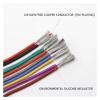 Flexible Silicone Wire, 22 AWG, 10 m per Roll, 2 Rolls, Black view 4