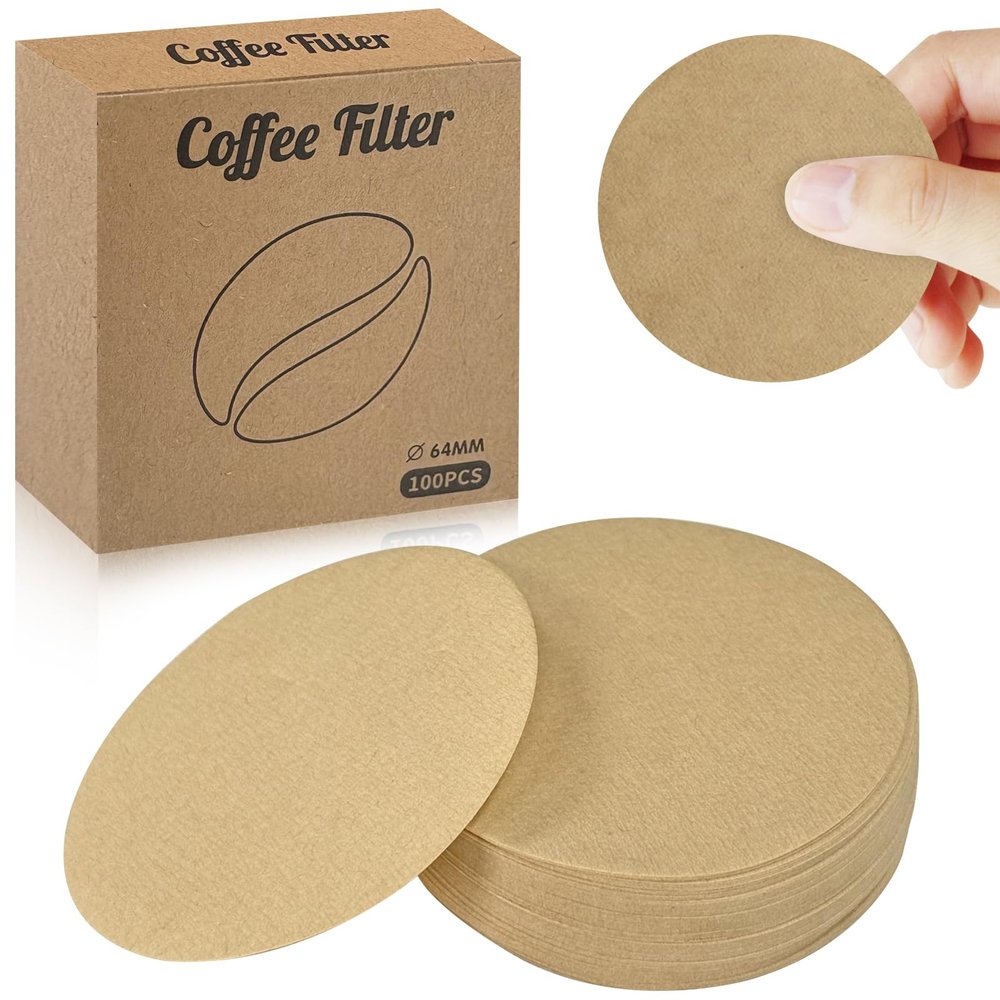 Wosyoodo 600 PCS Round Coffee Filter Paper