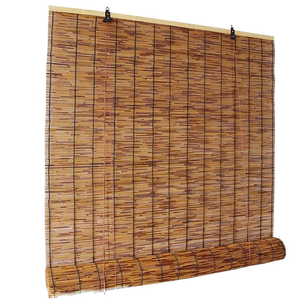 Weatherproof Bamboo Roller Shade