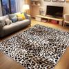 AevuCub Leopard Print Short-Pile Rug, 120 x 160 cm view 2