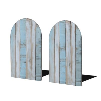 Wooden Bookends, Non-Slip, for Heavy Books