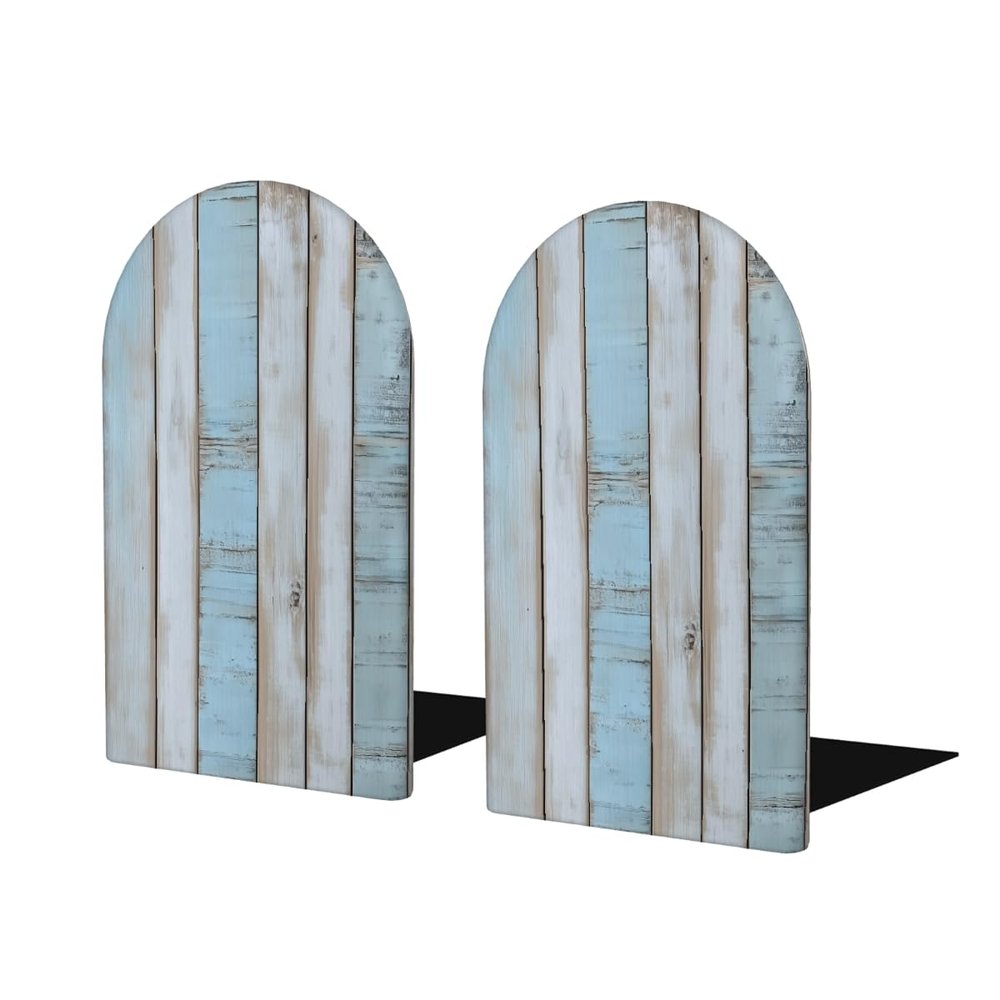 Wooden Bookends, Non-Slip, for Heavy Books