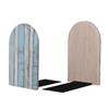 Wooden Bookends, Non-Slip, for Heavy Books view 2
