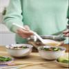 GastroMax Spoon L | White | Cooking Utensil for Pasta, Soup, Food | Heat Resistant | Food Safe and BPA-Free | Dishwasher Safe | L30 x W7.50 x H4.50 cm view 2