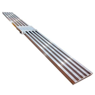 Telescopic Work Platform, Adjustable Aluminum Scaffold, Non-Slip Workbench, 149–267 cm
