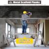 Telescopic Work Platform, Adjustable Aluminum Scaffold, Non-Slip Workbench, 149–267 cm view 3