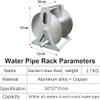 Garden Hose Reel - Wall-Mountable with Direct Water Pipe Connection view 2