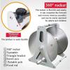 Garden Hose Reel - Wall-Mountable with Direct Water Pipe Connection view 4