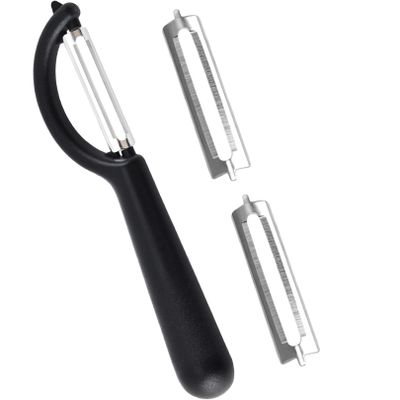 Stainless Steel Peeler Set for Fruits & Vegetables