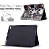 XFDSFDL PU Leather Flip Cover for Apple iPad Air/Air 2 and iPad 2017–2018 9.7-inch, Skeleton Pattern, Wallet, Auto Wake/Sleep, Stand, 01 view 2