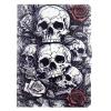 XFDSFDL PU Leather Flip Cover for Apple iPad Air/Air 2 and iPad 2017–2018 9.7-inch, Skeleton Pattern, Wallet, Auto Wake/Sleep, Stand, 01 view 3