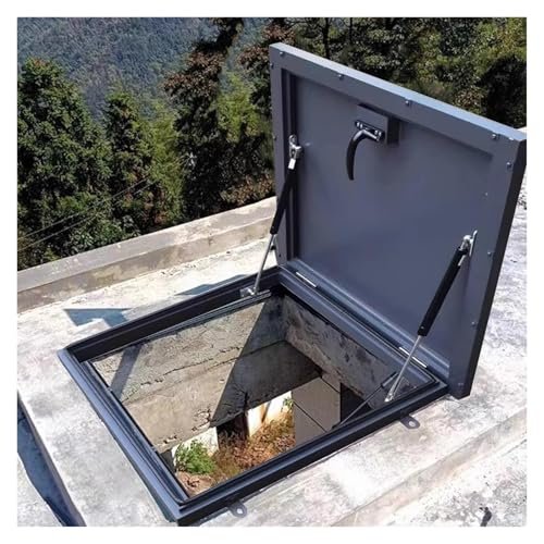 Galvanized Metal Basement Shaft Cover with Hydraulic Support Struts