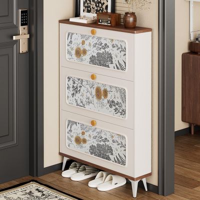 Slim, Space-Saving Shoe Rack, Portable Entryway Organizer, Tall Narrow Design for Hallway, Bedroom, Living Room (118 x 80 x 24 cm)