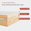 Slim, Space-Saving Shoe Rack, Portable Entryway Organizer, Tall Narrow Design for Hallway, Bedroom, Living Room (118 x 80 x 24 cm) view 2