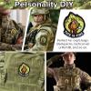 Velcro Patch - Burning House Design view 4