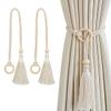 2-Pack Wooden Curtain Holders view 1
