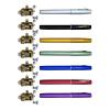 ZWCSHUU Mini Telescopic Fishing Rod and Reel Combo Set, Pen-Style, Yellow view 3