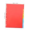 A4 11-Hole Index Dividers, 5-Piece PP Set for Binders view 2