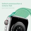 ONEFLOW Flex Loop Nylon Band Compatible with Apple Watch 6 (40 mm), Turquoise view 2
