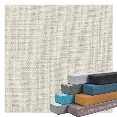 ELYSYSRL Linen Cover for Mattress Gap Filler, Beige, 200 x 15 x 20 cm