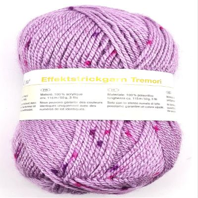 Tremori Effect Yarn, 50g / 100% Acrylic (306 - Lilac)