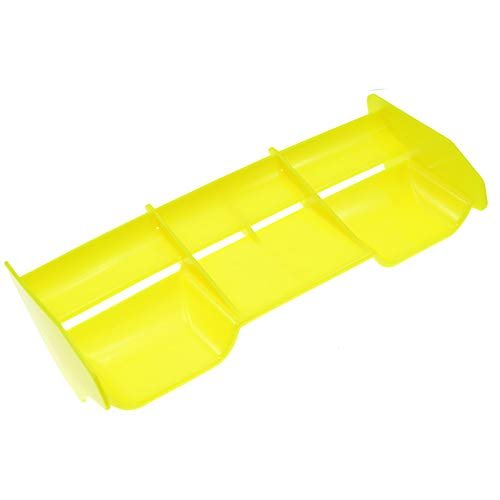 Remingtape 1:8 RC Car Nylon Plastic Rear Wing, Yellow